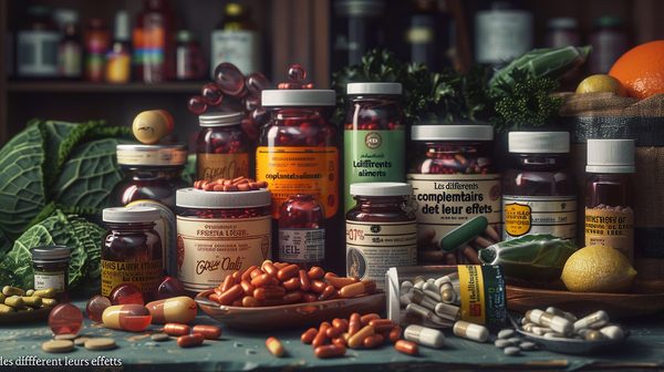 Les différents types de compléments alimentaires et leurs effets